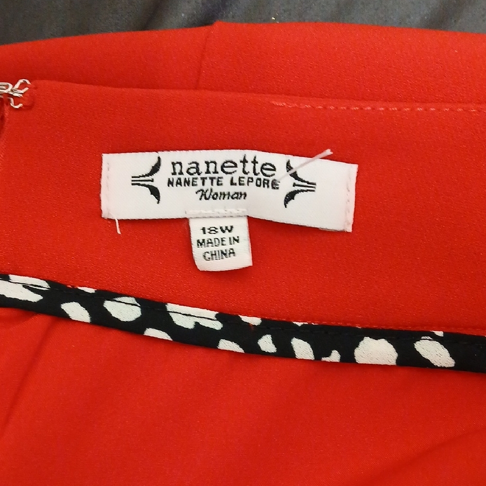 Nanette Lepore Vibrant Red Skirt